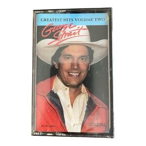 1 cassette tape vintage 80s George Strait Greatest Hits Volume Two EUC